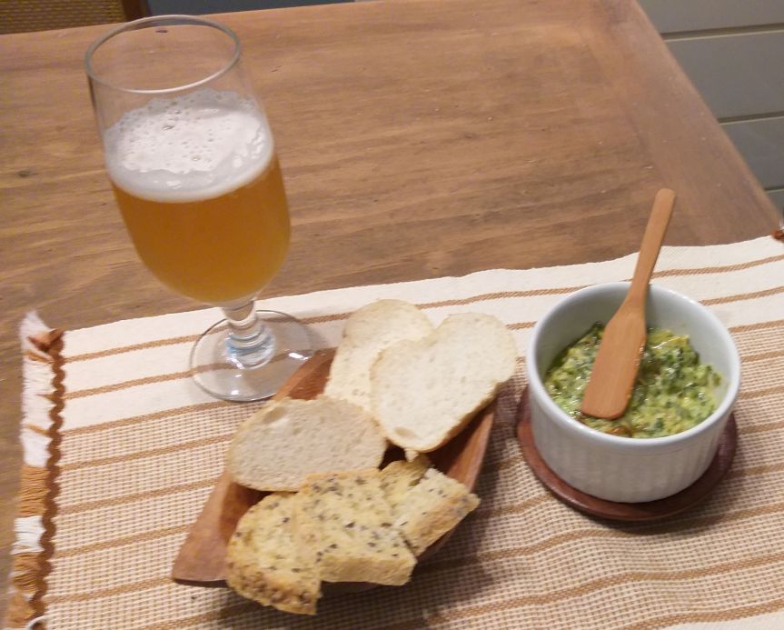 “Dip” de espinafre