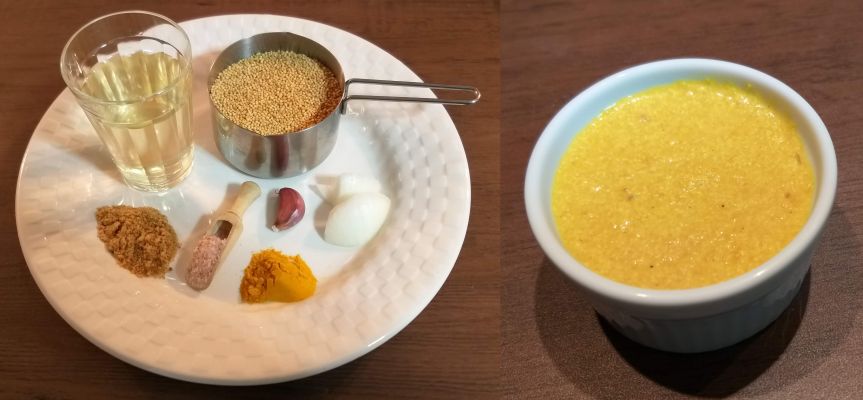 Molho de mostarda&nbsp;caseiro